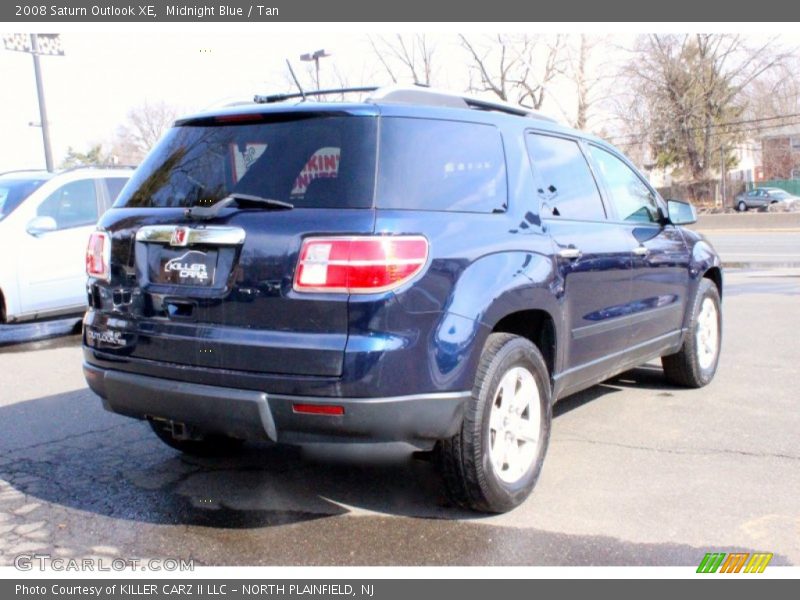 Midnight Blue / Tan 2008 Saturn Outlook XE