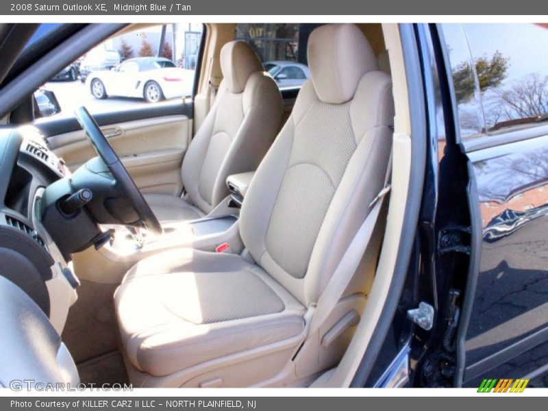 Midnight Blue / Tan 2008 Saturn Outlook XE