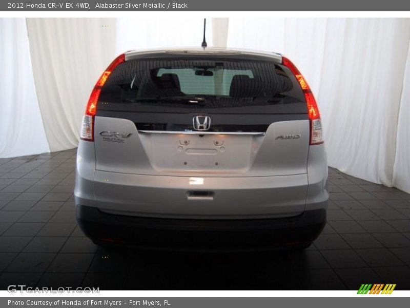 Alabaster Silver Metallic / Black 2012 Honda CR-V EX 4WD