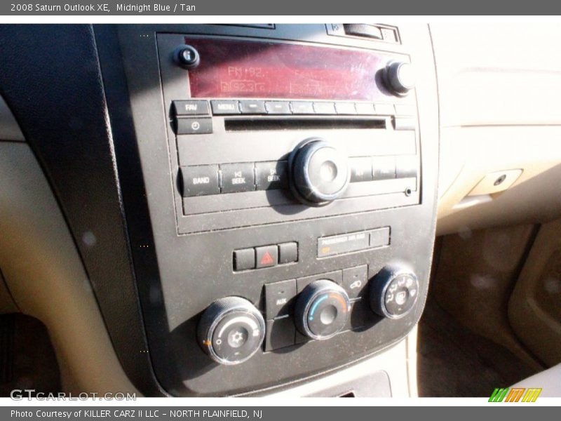 Midnight Blue / Tan 2008 Saturn Outlook XE