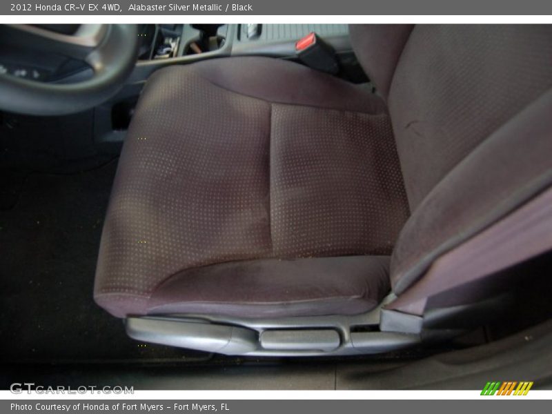 Alabaster Silver Metallic / Black 2012 Honda CR-V EX 4WD