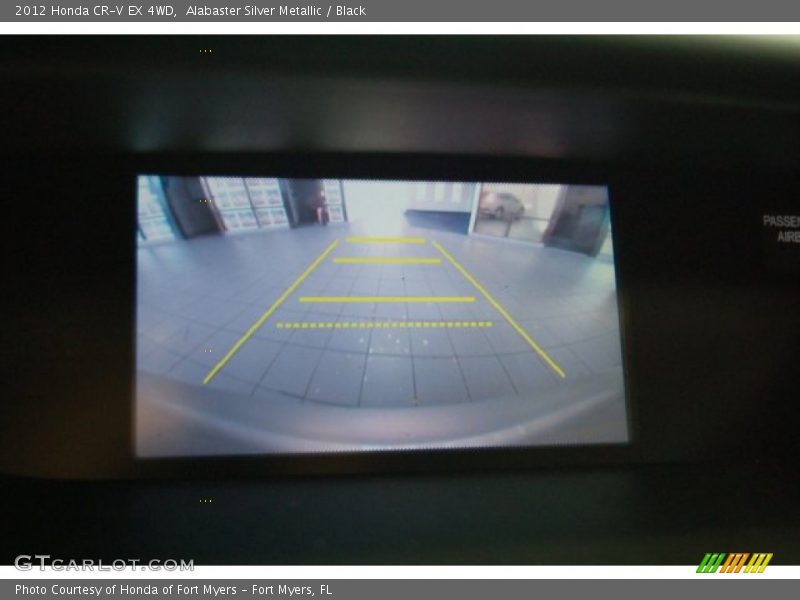 Alabaster Silver Metallic / Black 2012 Honda CR-V EX 4WD