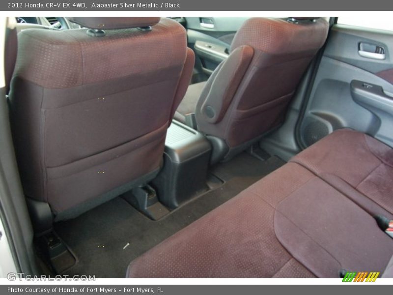 Alabaster Silver Metallic / Black 2012 Honda CR-V EX 4WD