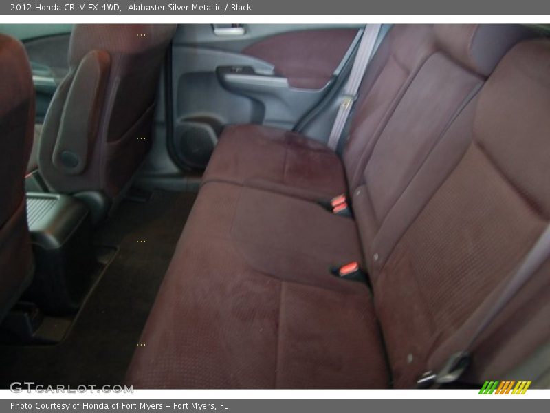 Alabaster Silver Metallic / Black 2012 Honda CR-V EX 4WD