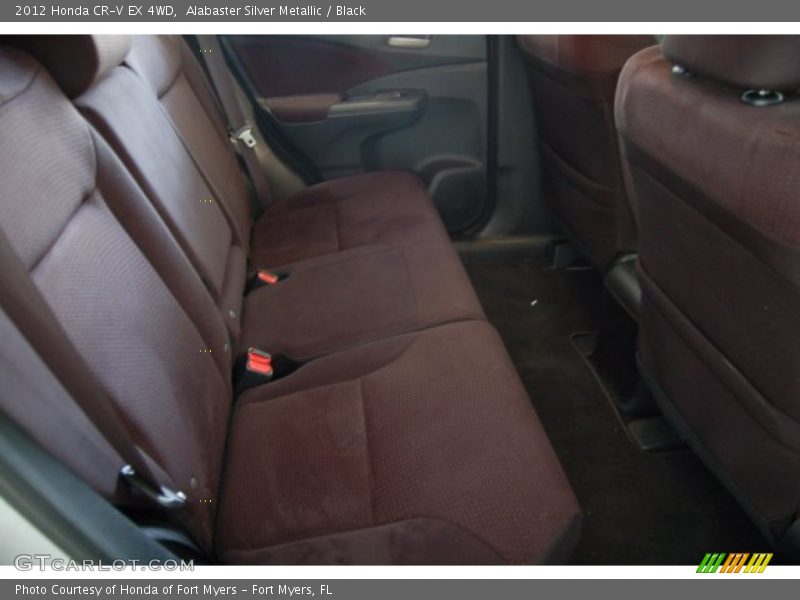 Alabaster Silver Metallic / Black 2012 Honda CR-V EX 4WD