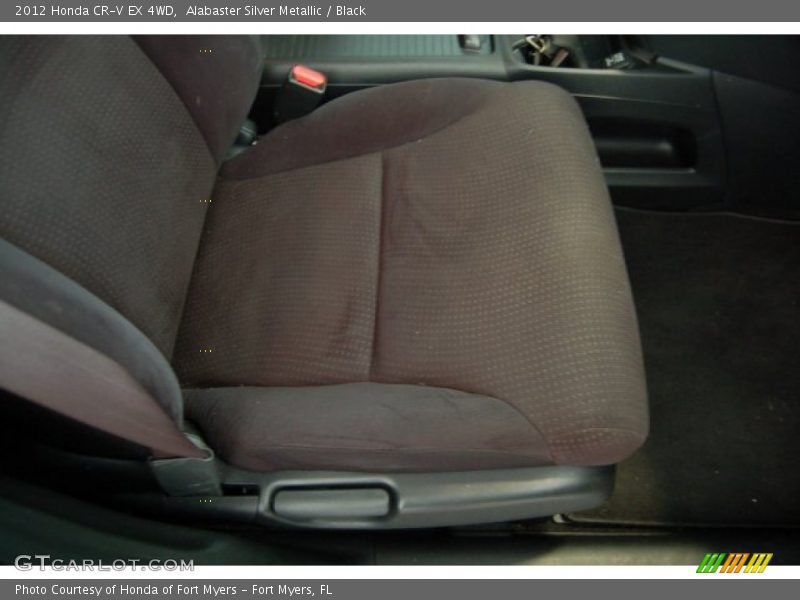 Alabaster Silver Metallic / Black 2012 Honda CR-V EX 4WD