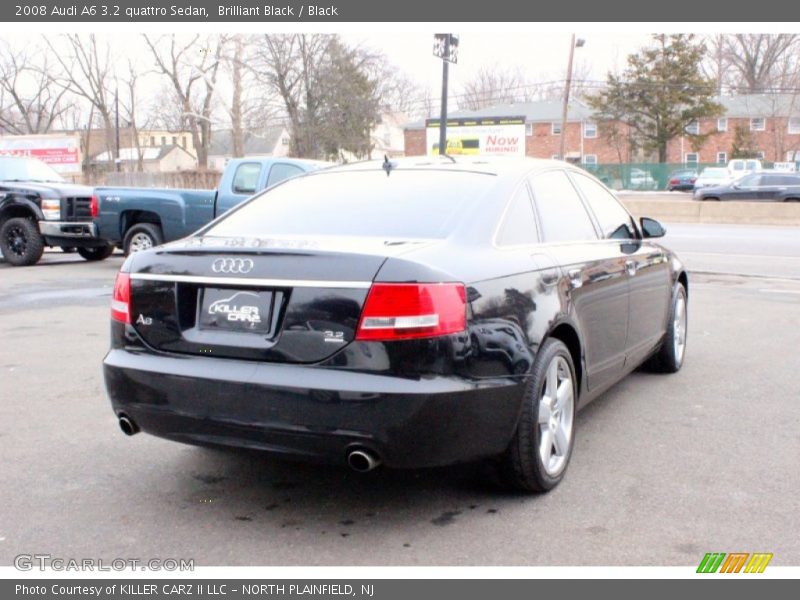 Brilliant Black / Black 2008 Audi A6 3.2 quattro Sedan