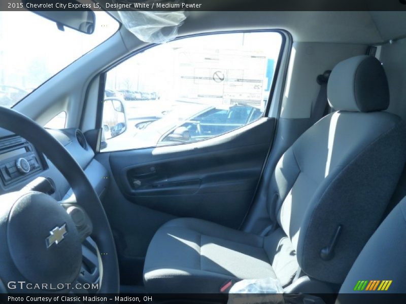 Designer White / Medium Pewter 2015 Chevrolet City Express LS