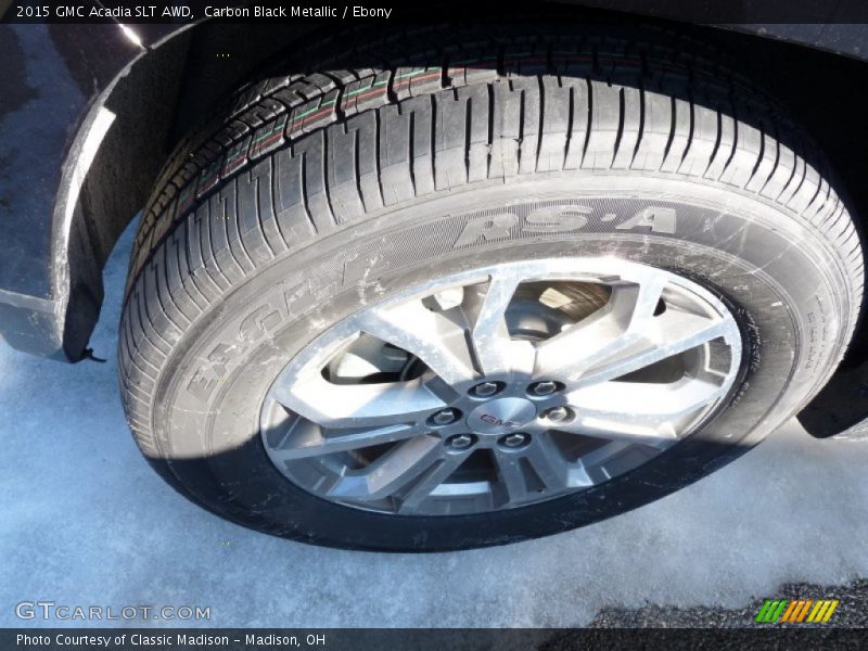 Carbon Black Metallic / Ebony 2015 GMC Acadia SLT AWD