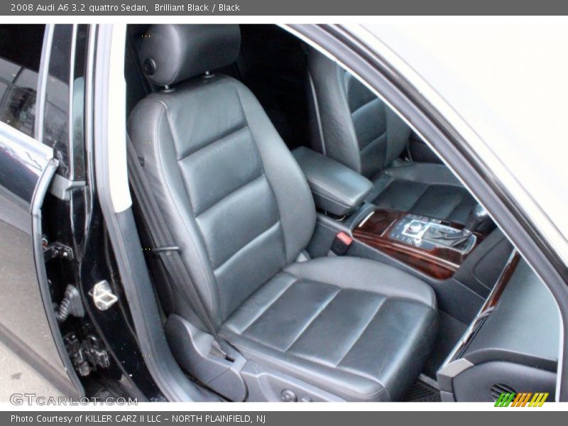 Brilliant Black / Black 2008 Audi A6 3.2 quattro Sedan
