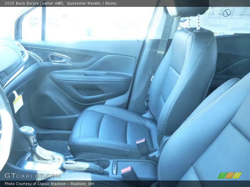 Quicksilver Metallic / Ebony 2015 Buick Encore Leather AWD