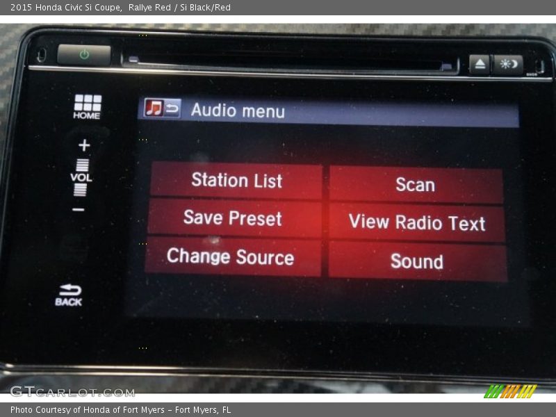 Rallye Red / Si Black/Red 2015 Honda Civic Si Coupe