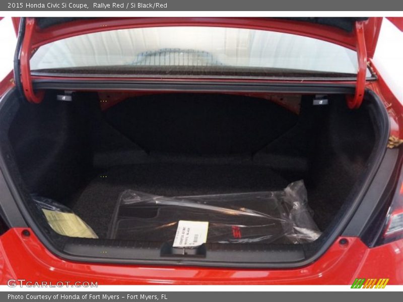 Rallye Red / Si Black/Red 2015 Honda Civic Si Coupe