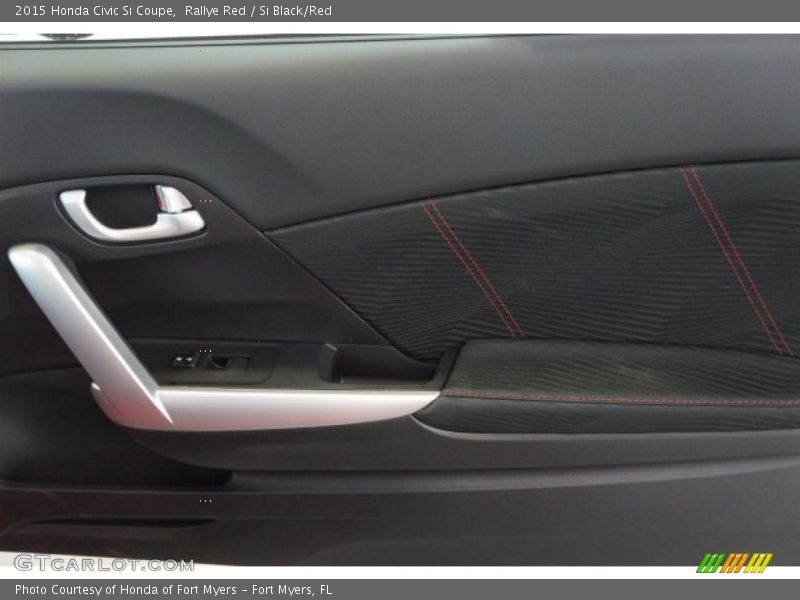 Rallye Red / Si Black/Red 2015 Honda Civic Si Coupe