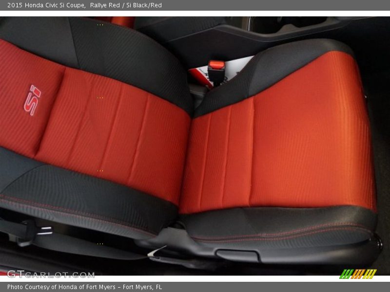 Rallye Red / Si Black/Red 2015 Honda Civic Si Coupe