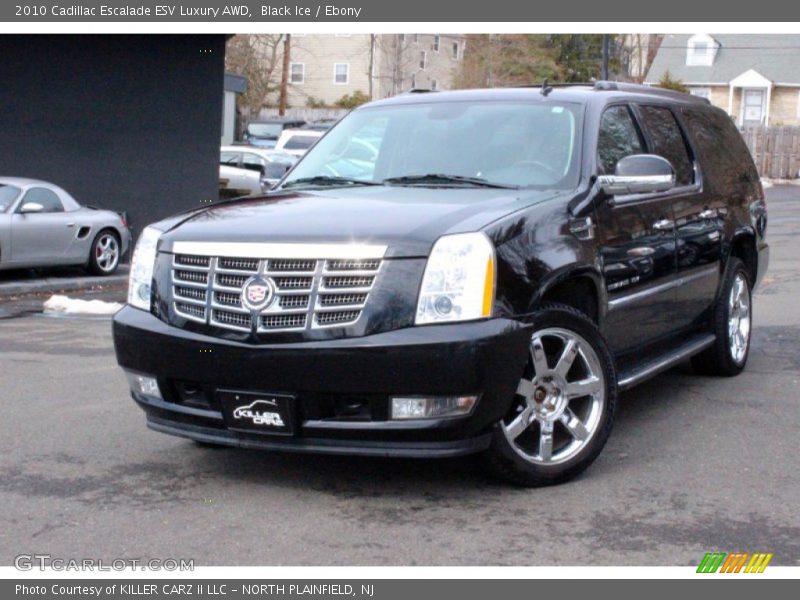 Black Ice / Ebony 2010 Cadillac Escalade ESV Luxury AWD