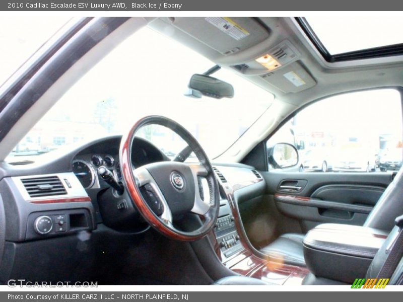 Black Ice / Ebony 2010 Cadillac Escalade ESV Luxury AWD