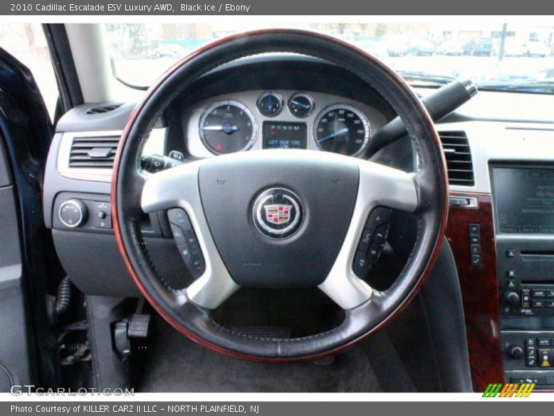 Black Ice / Ebony 2010 Cadillac Escalade ESV Luxury AWD