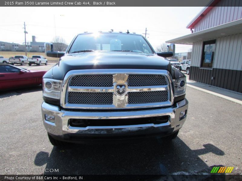 Black / Black 2015 Ram 3500 Laramie Limited Crew Cab 4x4