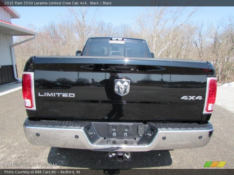 Black / Black 2015 Ram 3500 Laramie Limited Crew Cab 4x4