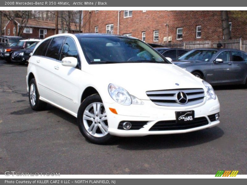 Arctic White / Black 2008 Mercedes-Benz R 350 4Matic