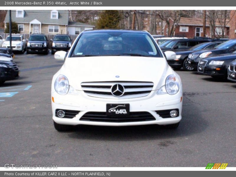 Arctic White / Black 2008 Mercedes-Benz R 350 4Matic