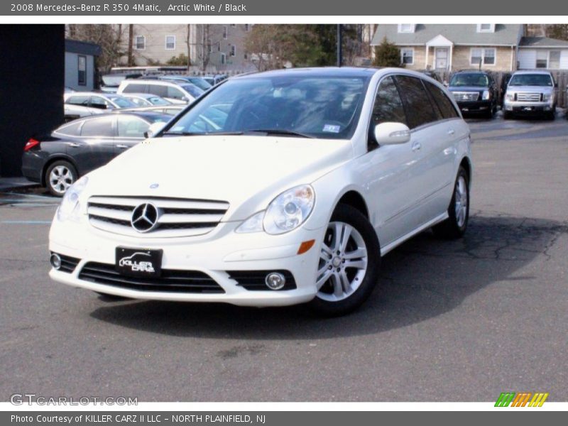 Arctic White / Black 2008 Mercedes-Benz R 350 4Matic