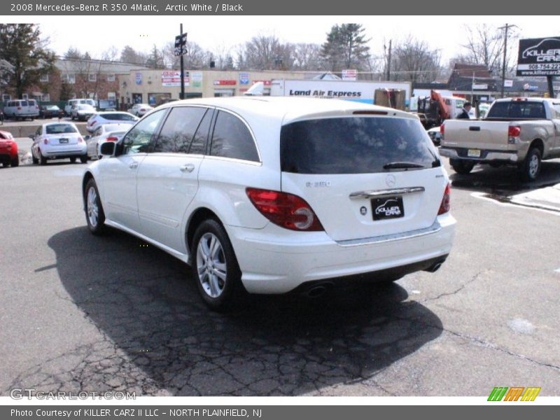 Arctic White / Black 2008 Mercedes-Benz R 350 4Matic