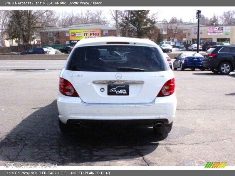 Arctic White / Black 2008 Mercedes-Benz R 350 4Matic