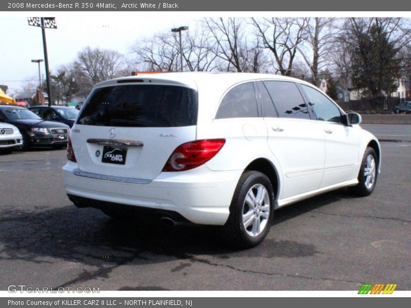 Arctic White / Black 2008 Mercedes-Benz R 350 4Matic