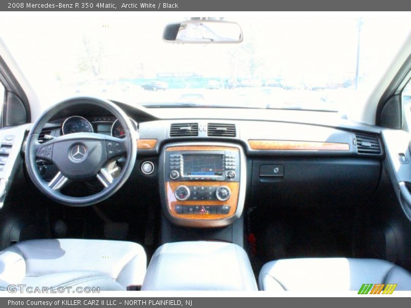 Arctic White / Black 2008 Mercedes-Benz R 350 4Matic