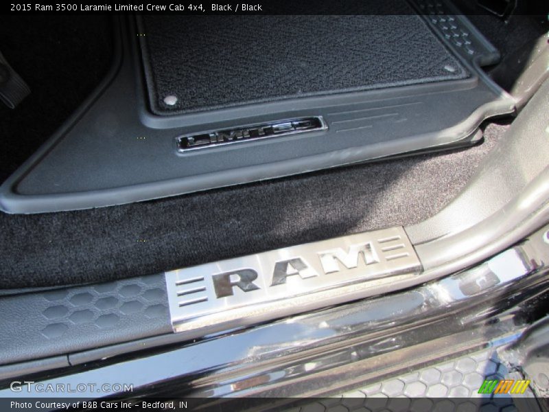 Black / Black 2015 Ram 3500 Laramie Limited Crew Cab 4x4