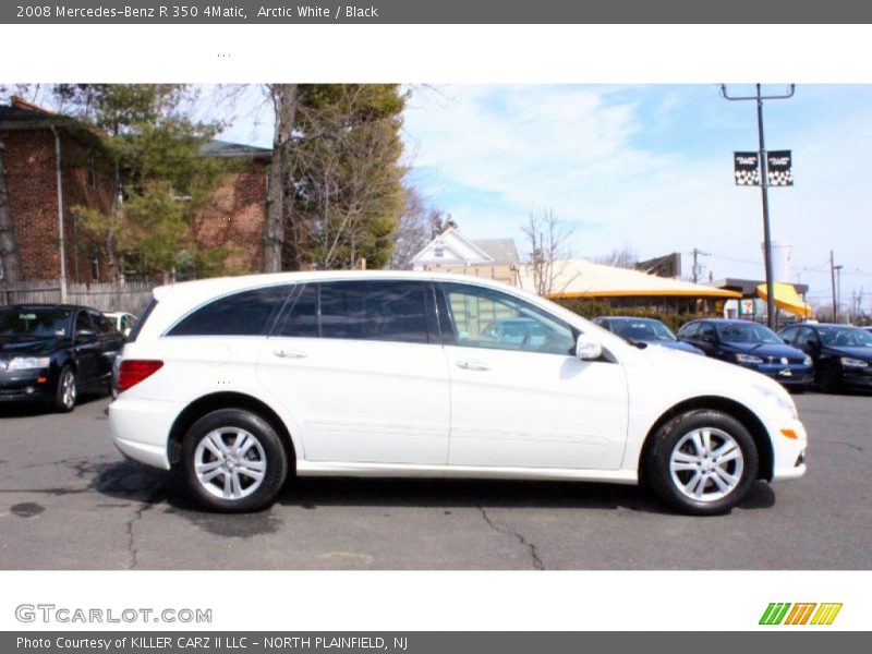 Arctic White / Black 2008 Mercedes-Benz R 350 4Matic