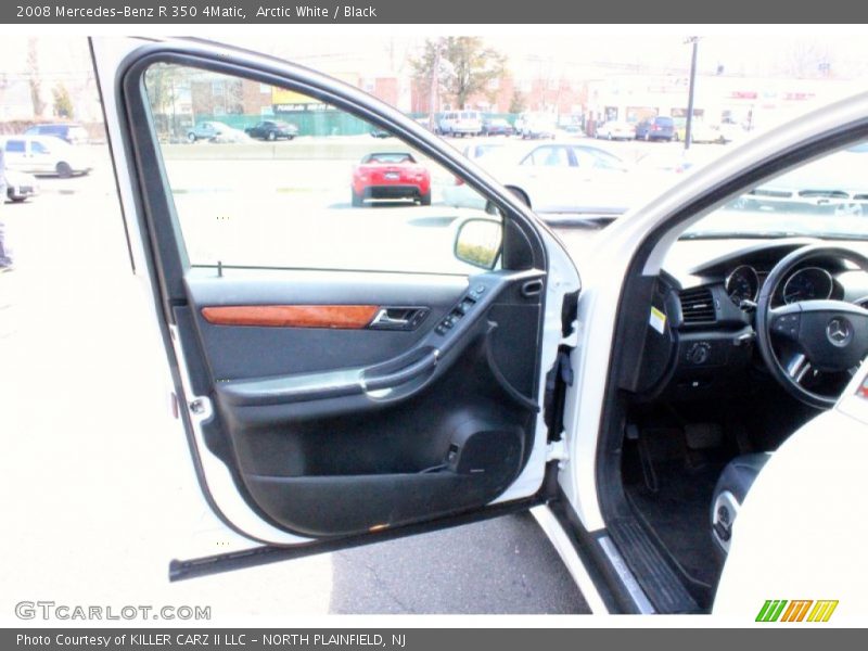 Arctic White / Black 2008 Mercedes-Benz R 350 4Matic