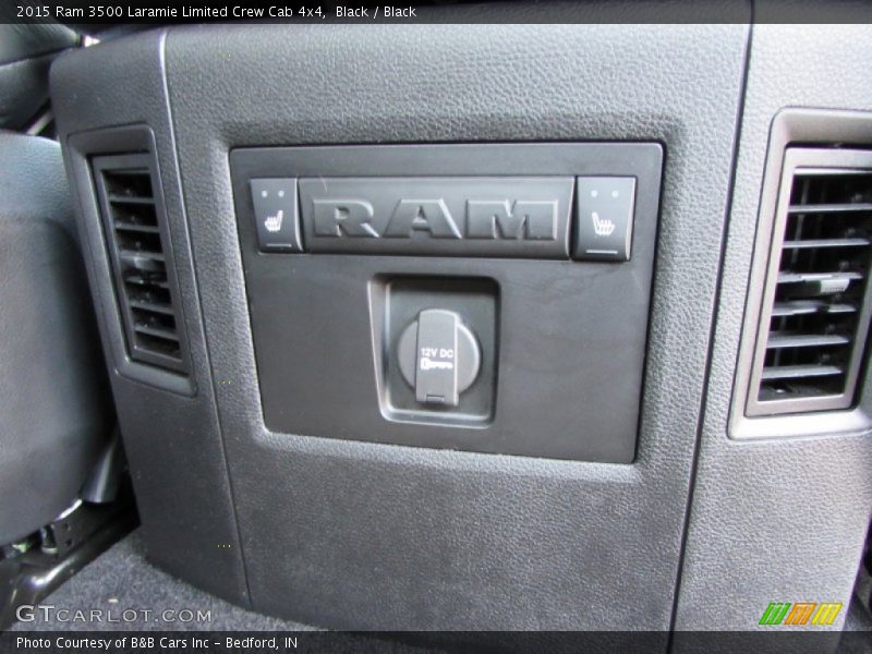 Black / Black 2015 Ram 3500 Laramie Limited Crew Cab 4x4