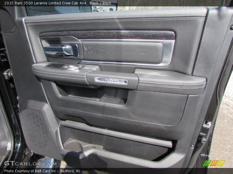 Black / Black 2015 Ram 3500 Laramie Limited Crew Cab 4x4