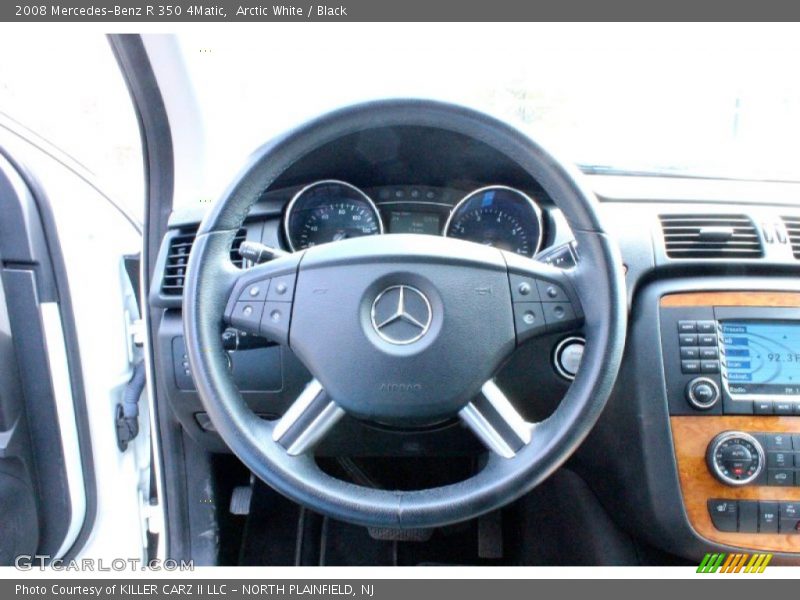 Arctic White / Black 2008 Mercedes-Benz R 350 4Matic
