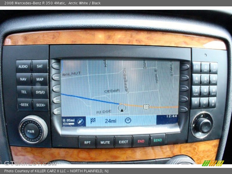 Arctic White / Black 2008 Mercedes-Benz R 350 4Matic