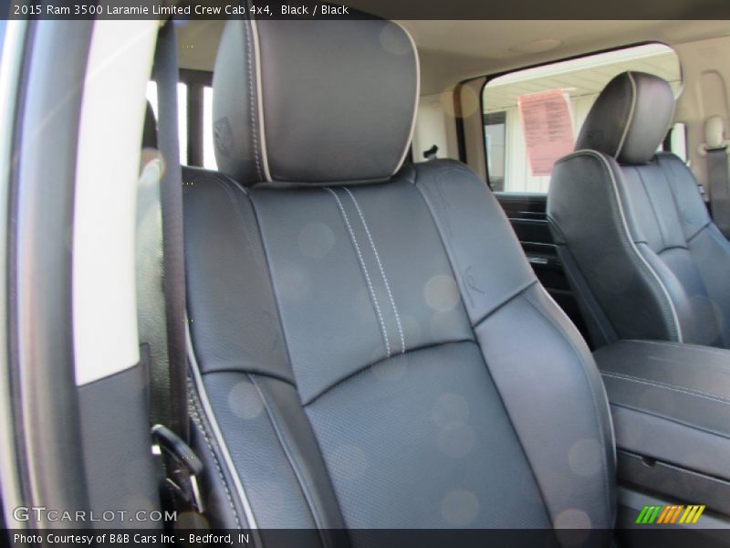 Black / Black 2015 Ram 3500 Laramie Limited Crew Cab 4x4