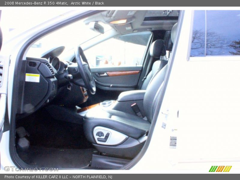 Arctic White / Black 2008 Mercedes-Benz R 350 4Matic