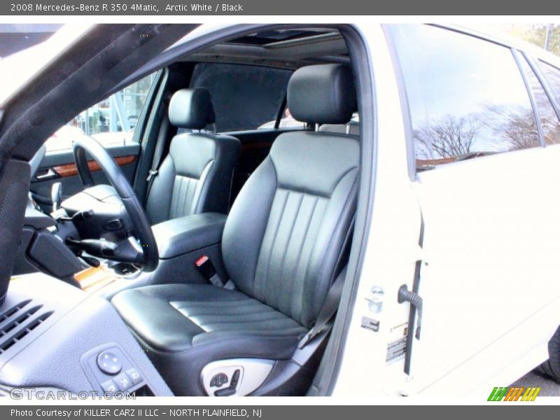 Arctic White / Black 2008 Mercedes-Benz R 350 4Matic