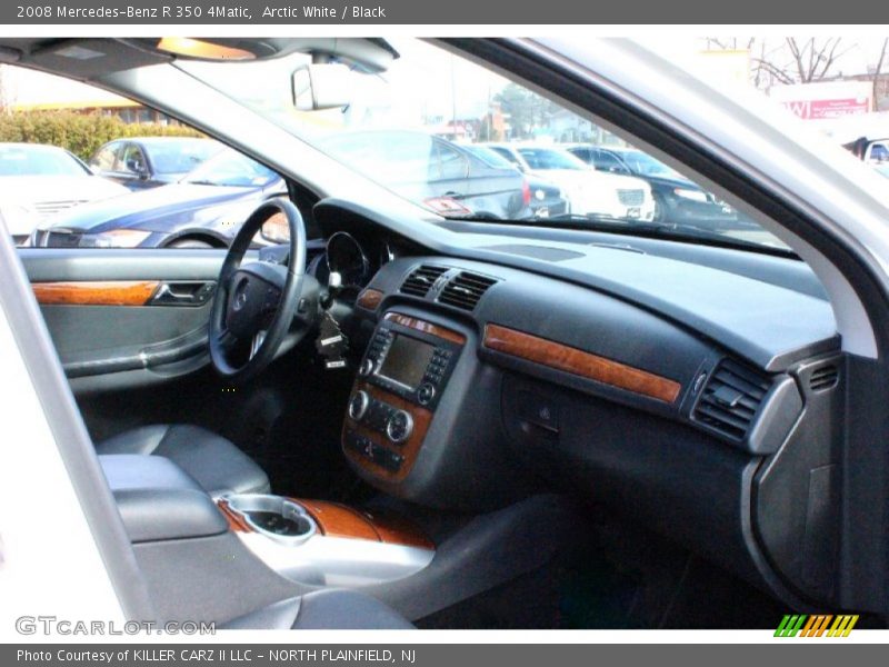 Arctic White / Black 2008 Mercedes-Benz R 350 4Matic