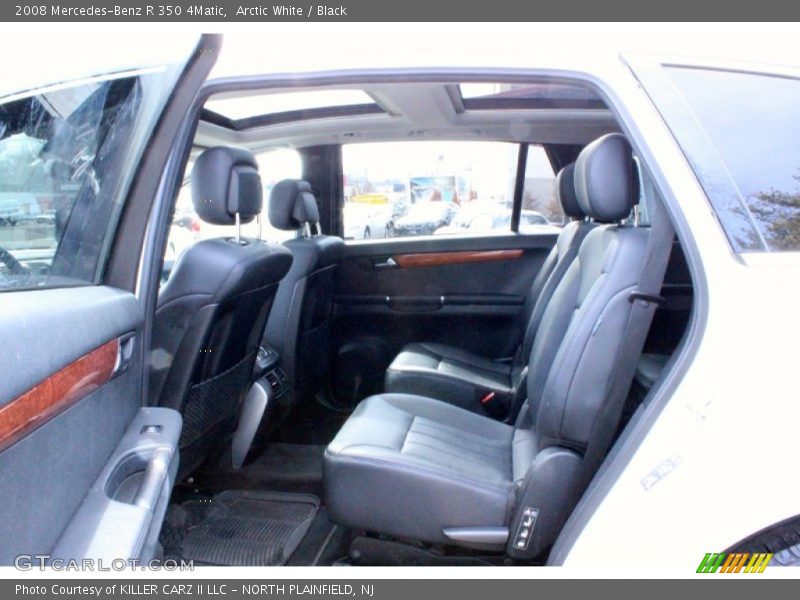 Arctic White / Black 2008 Mercedes-Benz R 350 4Matic