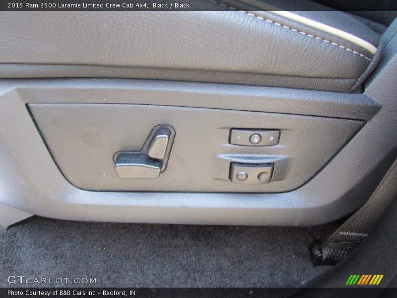Black / Black 2015 Ram 3500 Laramie Limited Crew Cab 4x4