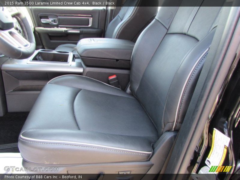 Front Seat of 2015 3500 Laramie Limited Crew Cab 4x4