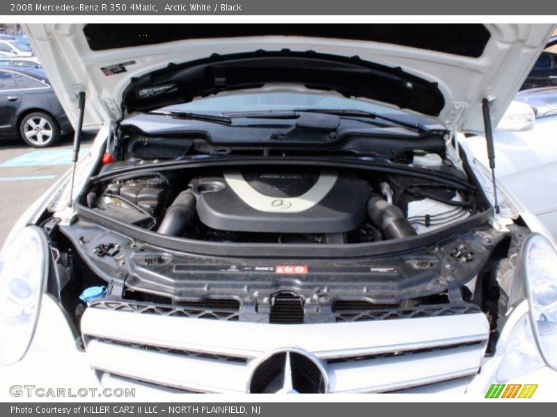 Arctic White / Black 2008 Mercedes-Benz R 350 4Matic