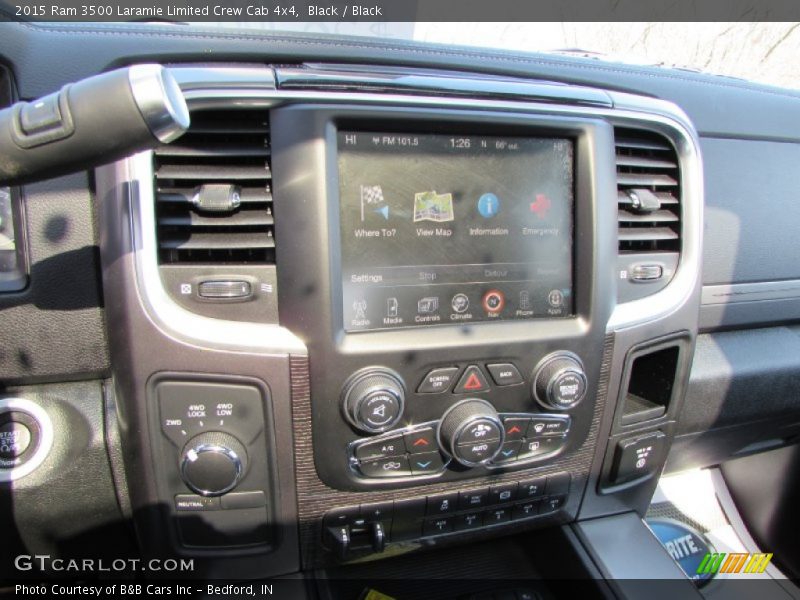 Controls of 2015 3500 Laramie Limited Crew Cab 4x4
