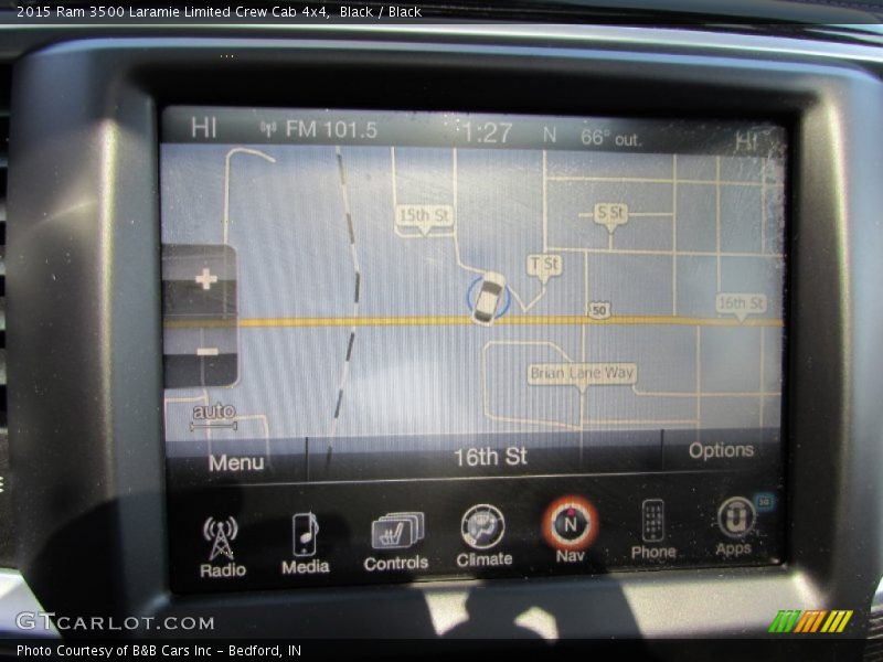 Navigation of 2015 3500 Laramie Limited Crew Cab 4x4