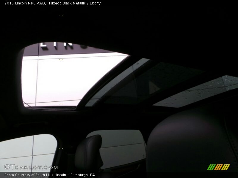 Sunroof of 2015 MKC AWD
