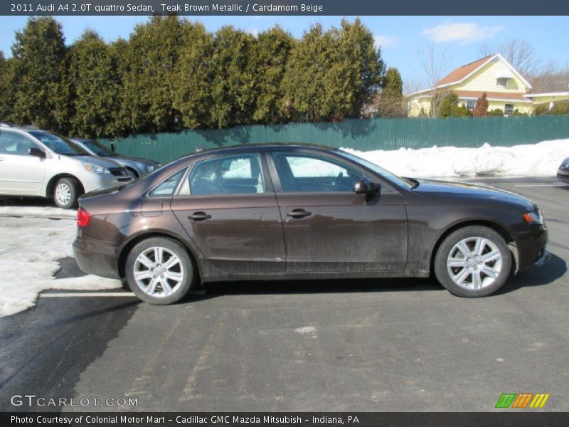  2011 A4 2.0T quattro Sedan Teak Brown Metallic